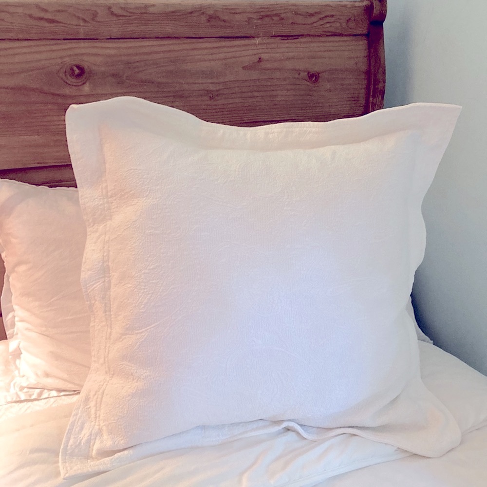 Lands End Home Matelasse Euro Sham - Picture 2 of 4
